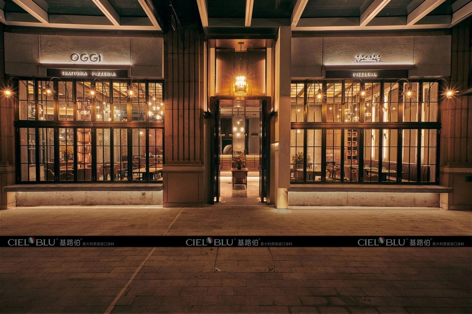 CIELOBLU基路伯850㎡復(fù)古工業(yè)風，剛毅與溫潤的視覺盛宴(圖1)