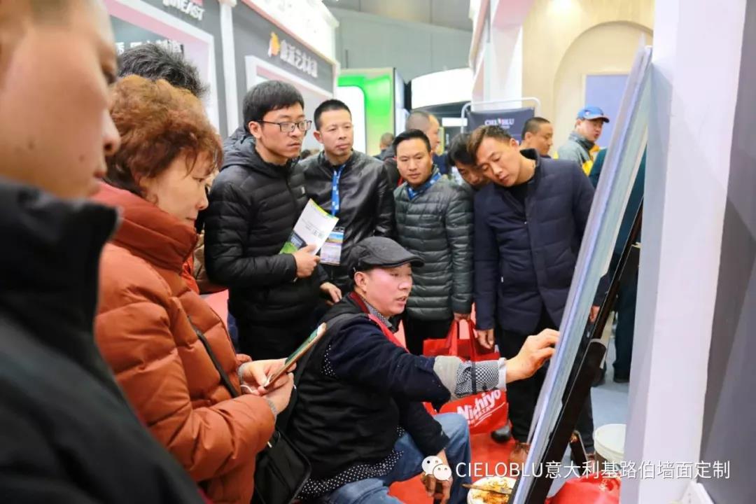 上海建博會(huì)首日,意大利基路伯（cieloblu）閃耀上海虹橋國(guó)家會(huì)展中心！(圖4)